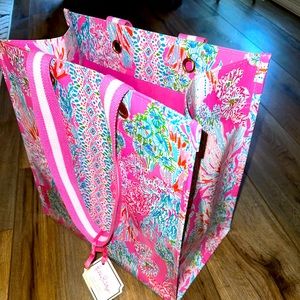 NWT Lilly Pulitzer market shopper tote